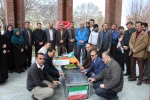 مراسم ویژه سال نو با حضور کتارکنان در جوار مزار شهید گمنام آموزشکده شهید مفتح برگزار شد 3