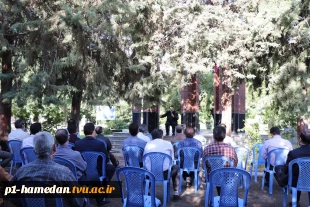 مراسم جشن و قرائت زیارتنامه به مناسبت ولادت با سعادت حضرت معصومه س(س) برگزار شد. 5