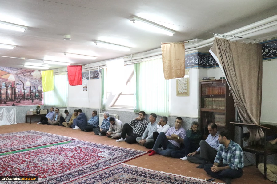 جشن میلاد حضرت نبی اکرم(ص) و امام جعفر صادق(ع) و گرامیداشت هفته دفاع مقدس در دانشکده شهید مفتح برگزار شد 2