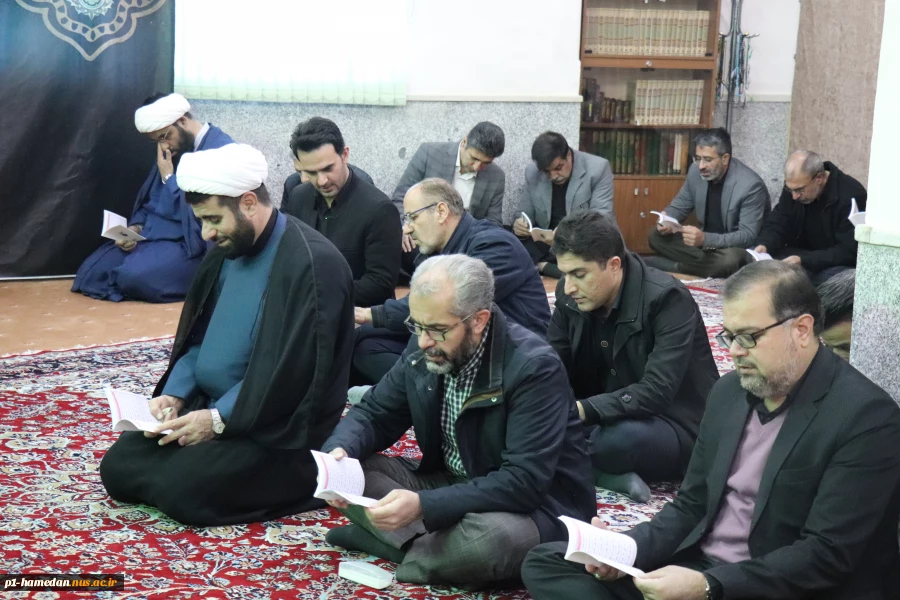 مراسم سوگواری شهادت حضرت زهرا سلام‌الله‌علیها  با حضور مسئولین، در دانشکده شهید مفتح برگزار شد 3