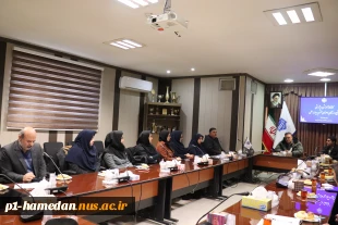 نشست رییس و معاونین واحد استانی  دانشگاه ملی مهارت استان همدان با اعضای هیات علمی 5