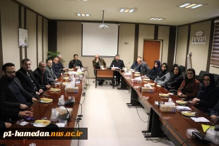 نشست رییس و معاونین واحد استانی  دانشگاه ملی مهارت استان همدان با اعضای هیات علمی 6