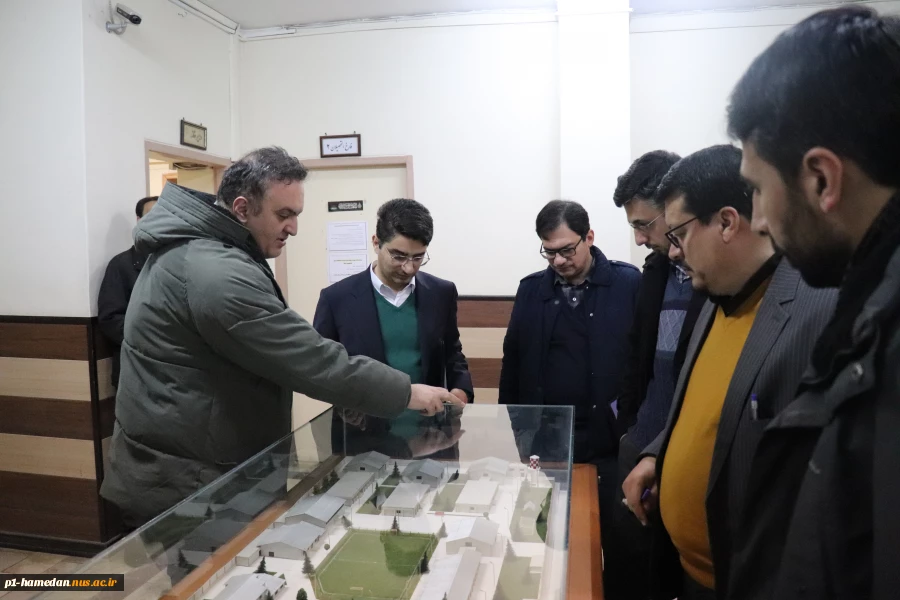 بازدی هیات نظارت، ارزیابی و تضمین کیفیت آموزش عالی استان، از دانشکده شهید مفتح 2