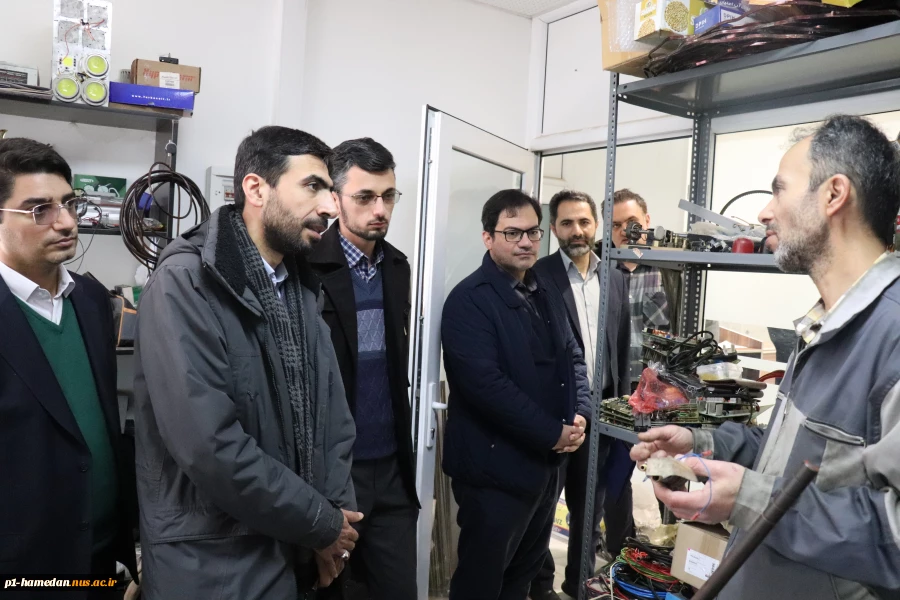 بازدی هیات نظارت، ارزیابی و تضمین کیفیت آموزش عالی استان، از دانشکده شهید مفتح 2