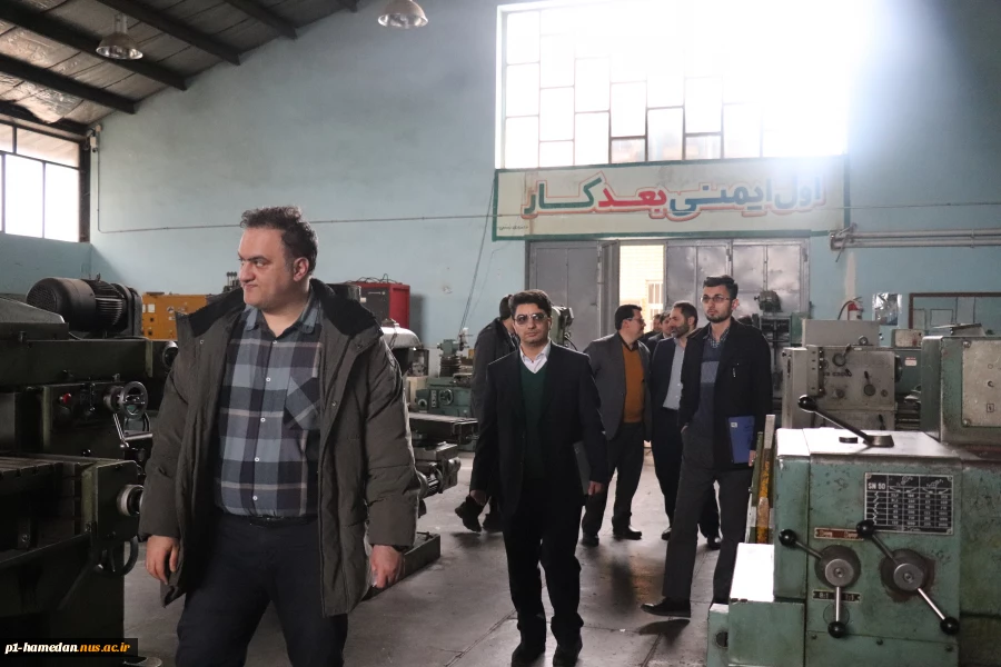 بازدی هیات نظارت، ارزیابی و تضمین کیفیت آموزش عالی استان، از دانشکده شهید مفتح 3