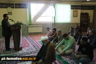 مراسمی در حمایت از مردم مظلوم غزه در دانشکده شهید مفتح برگزار شد 5