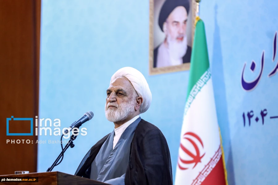 رئیس قوه قضاییه  در جلسه ای با حضور جمعی از دانشجویان همدانی با آنان دیدار و گفتگو کرد 2