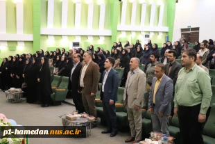 مراسم گرامیداشت مقام شامخ استاد و تقدیر از اساتید سرآمد دانشگاه ملی مهارت استان همدان برگزار شد 2