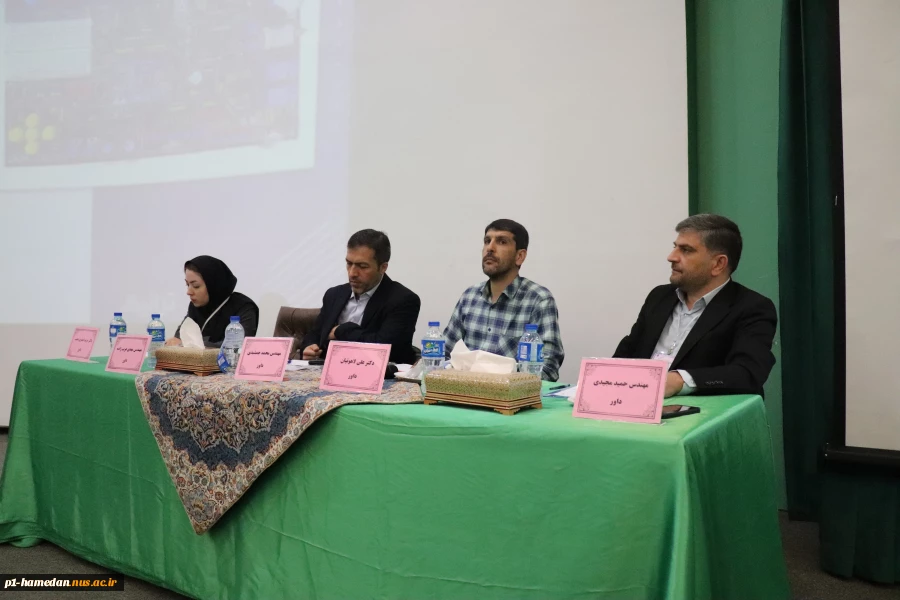 شانزدهمین رویداد فناورانه ملی با رویکرد مهارتی به میزبانی دانشگاه ملی مهارت استان همدان برگزار شد 5