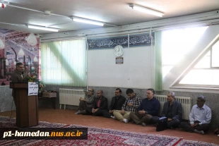 به مناسبت اولین سالگرد شهدای خدمت و شهید جمهور برگزار شد:
مراسم قرائت زیارت پرفیض عاشورا در دانشکده شهید مفتح 2