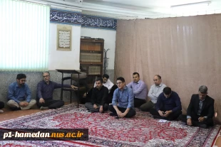 به مناسبت اولین سالگرد شهدای خدمت و شهید جمهور برگزار شد:
مراسم قرائت زیارت پرفیض عاشورا در دانشکده شهید مفتح 3