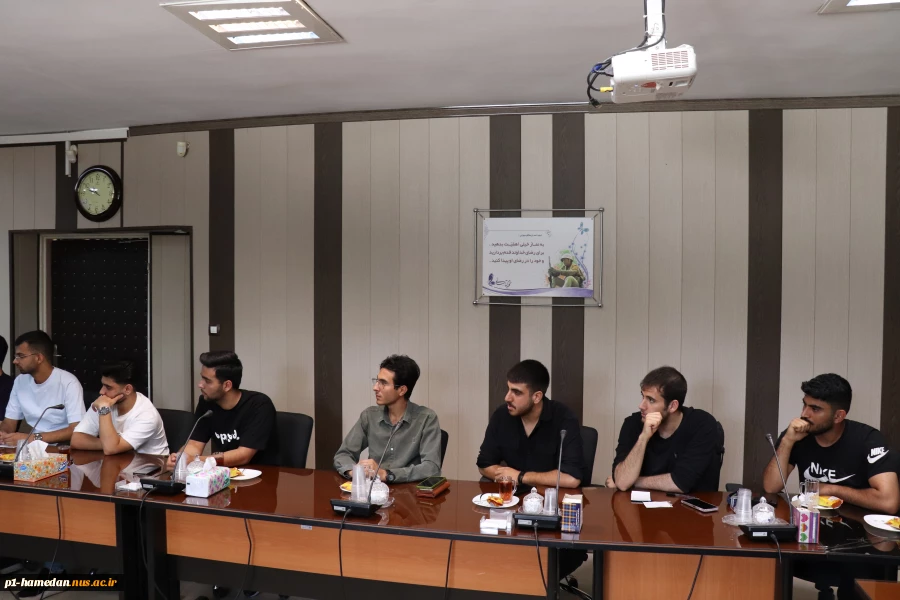 اعضای انجمن های علمی دانشگاه ملی مهارت استان با رئیس دانشگاه دیدار و گفتگو کردند 4