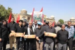 حضور دانشگاهیان دانشگاه ملی مهارت استان همدان در آیین تشییع و تدفین پیکر پاک سردار شهید سپهبد علی شادمانی همراه و همگام با مردم غیرتمند و شهیدپرور دارالمجاهدین همدان 3