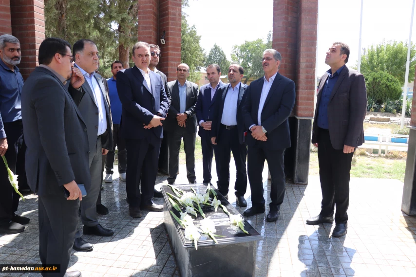دکتر زمانی رئیس دانشگاه ملی مهارت کشور از آموزشکده های استان همدان بازدید کرد