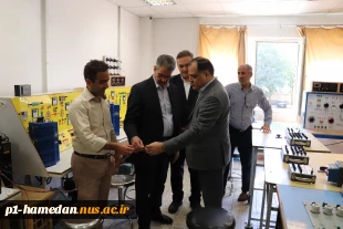 دکتر زمانی رئیس دانشگاه ملی مهارت کشور از آموزشکده های استان همدان بازدید کرد 3