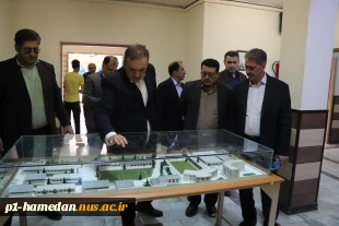 دکتر زمانی رئیس دانشگاه ملی مهارت کشور از آموزشکده های استان همدان بازدید کرد 8