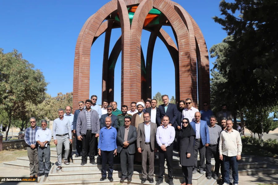 تجدید میثاق با آرمانهای شهدا، نشان همدلی اهالی شهید پرور شورین با دانشگاه ملی مهارت استان همدان 2
