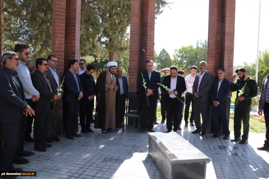 تجدید میثاق با آرمانهای شهدا، نشان همدلی اهالی شهید پرور شورین با دانشگاه ملی مهارت استان همدان 3