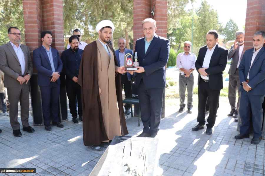 تجدید میثاق با آرمانهای شهدا، نشان همدلی اهالی شهید پرور شورین با دانشگاه ملی مهارت استان همدان 4