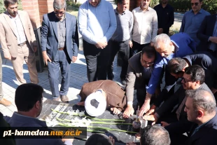 تجدید میثاق با آرمانهای شهدا، نشان همدلی اهالی شهید پرور شورین با دانشگاه ملی مهارت استان همدان 5