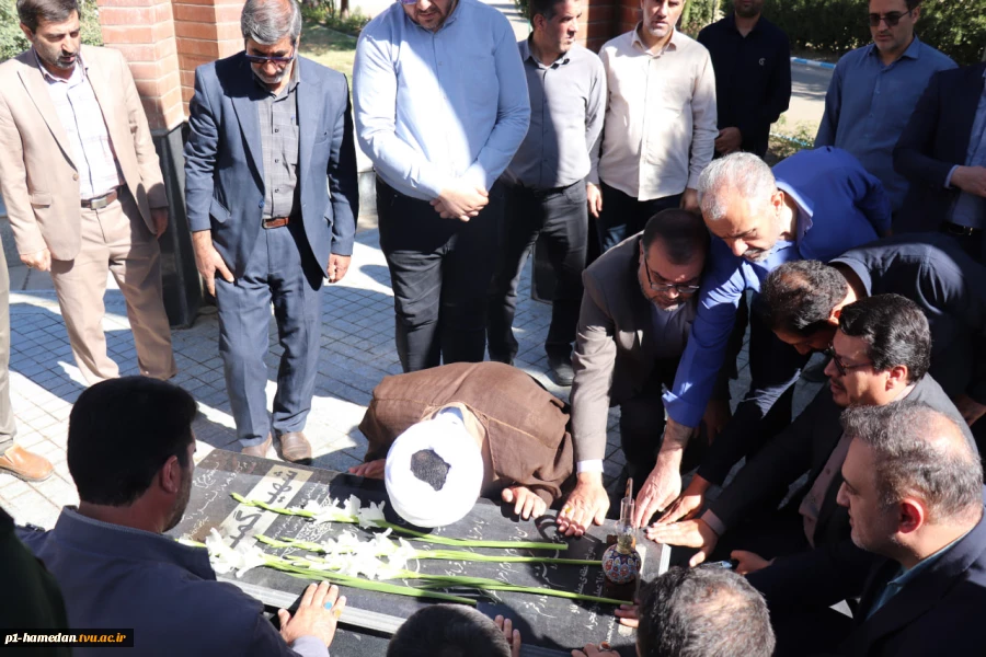 تجدید میثاق با آرمانهای شهدا، نشان همدلی اهالی شهید پرور شورین با دانشگاه ملی مهارت استان همدان 5