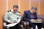 امضای تفاهم نامه توسعه همکاری‌های مشترک با نیروی انتظامی استان همدان 3