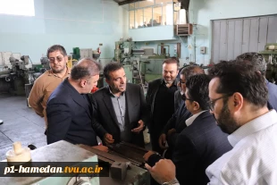 در راستای توسعه آموزشهای مهارت‌محور و تقویت تعامل مجلس با دانشگاه‌ انجام شد:
بازدید مهندس صوفی، نماینده مردم شریف همدان و فامنین از دانشگاه ملی مهارت استان
 5