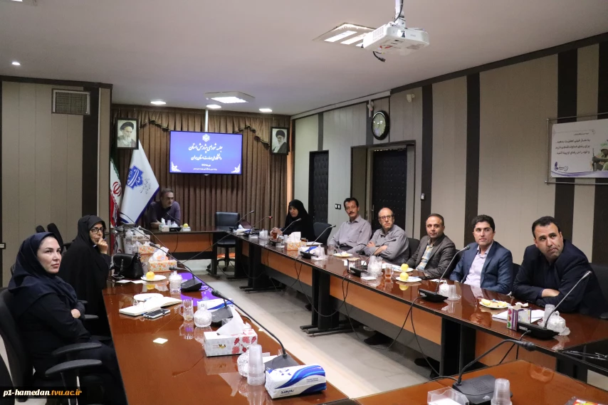 جلسه شورای پژوهشی دانشگاه ملی مهارت استان برگزار شد