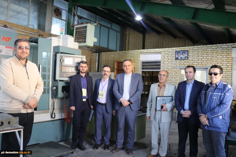 بازدید هیات نظارت و ارزیابی دانشگاه بوعلی سینا از دانشکده شهید مفتح  2