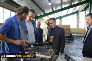 بازدید هیات نظارت و ارزیابی دانشگاه بوعلی سینا از دانشکده شهید مفتح  3