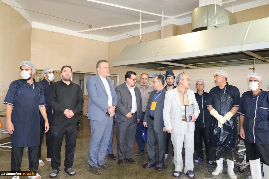 بازدید هیات نظارت و ارزیابی دانشگاه بوعلی سینا از دانشکده شهید مفتح  4