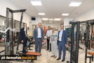 بازدید هیات نظارت و ارزیابی دانشگاه بوعلی سینا از دانشکده شهید مفتح  5