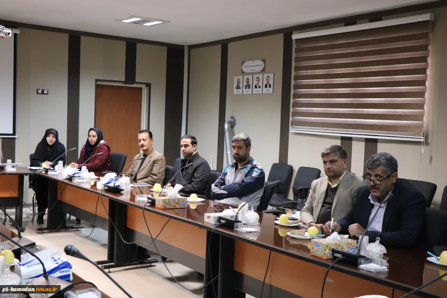 جلسه مشترک دانشگاه ملی مهارت استان همدان با سازمان فنی و حرفه ای برادران شهرستان همدان برگزار شد 4