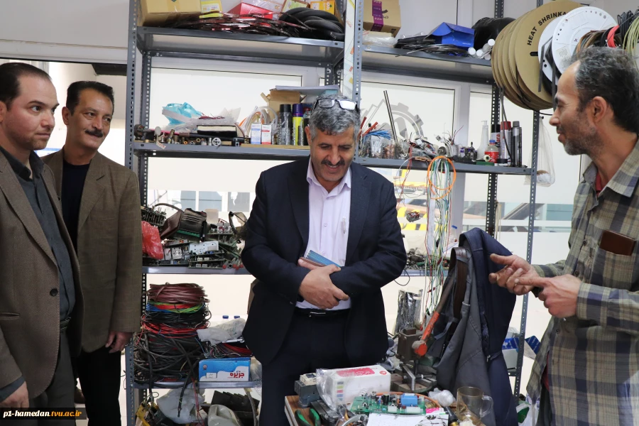 جلسه مشترک دانشگاه ملی مهارت استان همدان با سازمان فنی و حرفه ای برادران شهرستان همدان برگزار شد 5