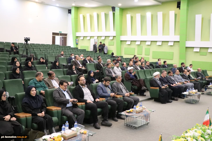 اختتامیه سومین جشنواره علمی پژوهشی شهید چمران و تقدیر از برگزیدگان استانی، بمناسبت هفته بسیج به میزبانی دانشگاه ملی مهارت استان همدان برگزار شد. 2