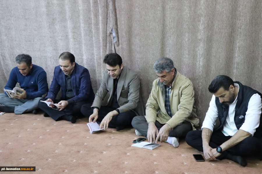 اقامه عزاداری و قرائت حدیث شریف کسا به مناسبت شهادت مظلومانه حضرت زهرا سلام الله علیها در دانشکده شهید مفتح 4