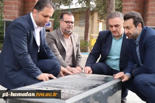 به مناسبت روز دانشجو؛
دکتر حسینی معاون هماهنگی امور اقتصادی استانداری همدان، میهمان ویژه دانشگاه ملی مهارت استان بود. 2