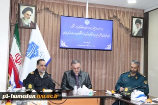 تعامل علم و امنیت در مسیر توسعه مهارت‌محور
بازدید فرماندهی نیروی انتظامی استان همدان از دانشگاه ملی مهارت استان
 4