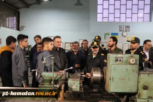 تعامل علم و امنیت در مسیر توسعه مهارت‌محور
بازدید فرماندهی نیروی انتظامی استان همدان از دانشگاه ملی مهارت استان
 8