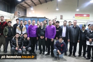 تعامل علم و امنیت در مسیر توسعه مهارت‌محور
بازدید فرماندهی نیروی انتظامی استان همدان از دانشگاه ملی مهارت استان
 10