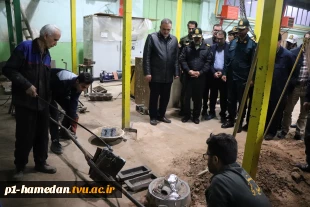 تعامل علم و امنیت در مسیر توسعه مهارت‌محور
بازدید فرماندهی نیروی انتظامی استان همدان از دانشگاه ملی مهارت استان
 11