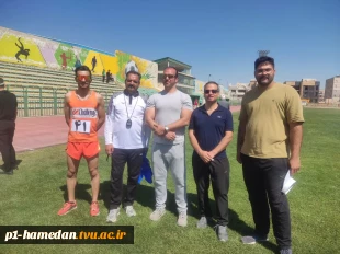 درخشش دانشجویان دانشگاه ملی مهارت استان همدان در مسابقات دوومیدانی منطقه ۴ وزارت علوم 2