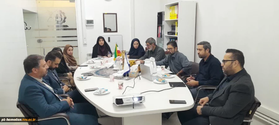 برگزاری نشست مشترک دانشگاه ملی مهارت استان همدان و شرکت شهرک‌های صنعتی استان همدان 2