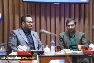 نشست مشترک مدیران سازمان ورزش‌وجوانان استان با هیئت رئیسه دانشگاه ملی مهارت واحد استانی همدان  5