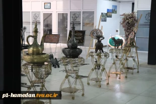 هنر در قاب فلز؛ نمایش خلاقیت‌ و ابداع در مرکز رشد دانشگاه ملی مهارت استان همدان 3