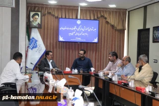 برگزاری جلسه شورای دانشگاه در آستانه شروع سال تحصیلی جدید با حضور معاون آموزش، پژوهش و فناوری و معاون فرهنگی و دانشجویی