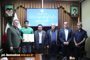 به مناسبت هفته تربیت بدنی و ورزش برگزار شد؛
تجلیل از مدال‌آوران دانشگاه ملی مهارت استان همدان در هفدهمین المپیاد ورزشی دانشجویان کشور
 5